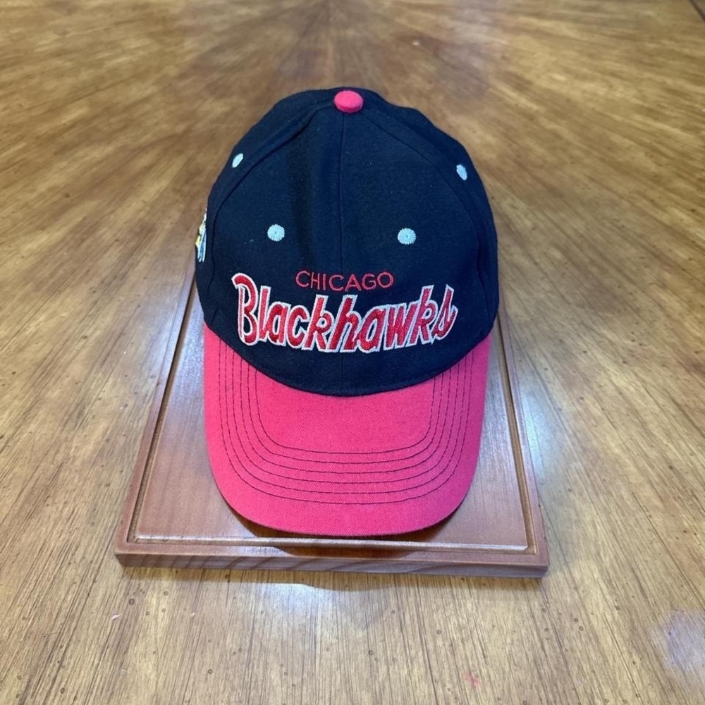 Chicago Blackhawks Snapback Hat Bud Light Logo Kick 10 Pro Gear